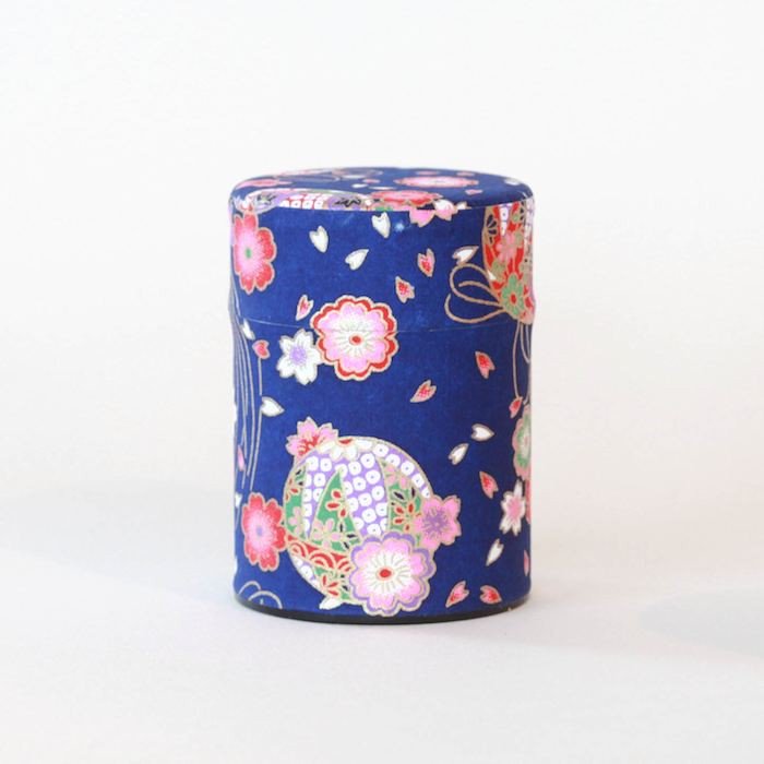 Boîtes à thé Temari rose - Papier washi Japon - 75 g