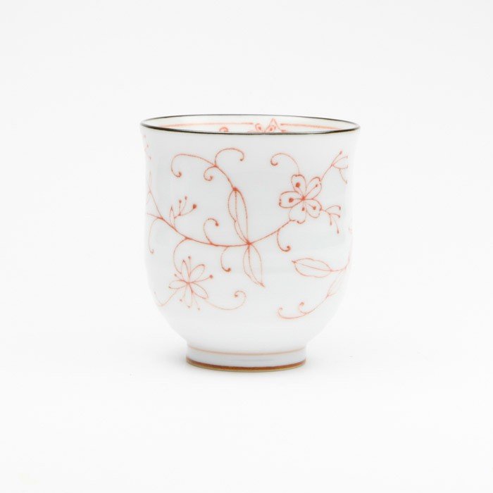 Tasse en porcelaine du Japon - Kusea Rouge