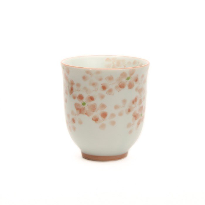Tasse en porcelaine du Japon - Yunomi Nadeshiko Rouge