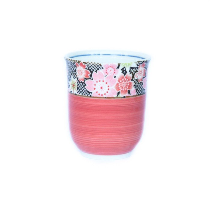 Tasse Japon céramique - Kuro Sakura Rouge