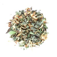 Mélange de plantes, mélisse, fleurs d'oranger, réglisse, cardamome, fenouil et anis - Infusion Reflet de Lune