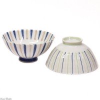 Paire de bols en porcelaine - Japon - juusen'