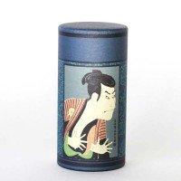 Boîte à thé Japon - Scène "Théâtre Kabuki" - Papier washi