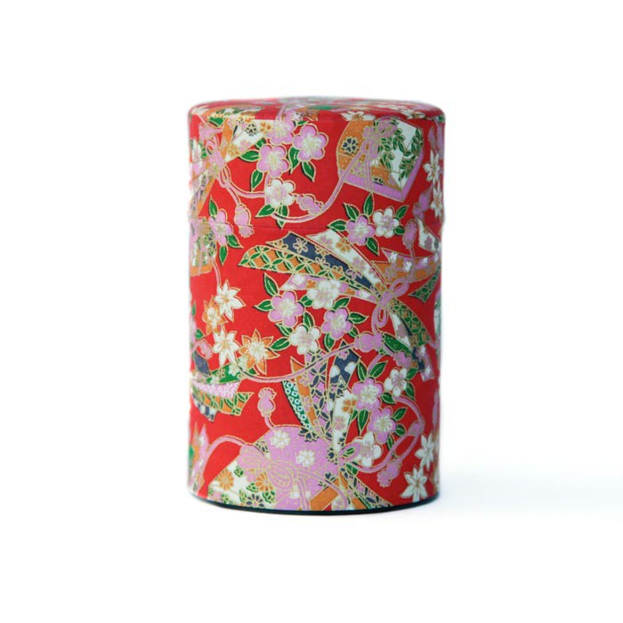 Boîte à Thé Furoshiki Rouge