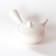 Théière porcelaine Kyusu Japon - Mini Blanc