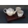 Coffret service à thé en porcelaine  - modèle Duo
