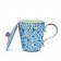 Mug Tisanière en porcelaine du JApon - Modèle Tsurukarakusa
