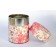 Boîte à Thé en papier Washi Japon - Modèle Sakura rose 200g