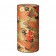Boîte à Thé Japonaise Métal et Papier Washi - Kogane Rouge