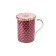 Tisanière Porcelaine Ambiance Rouge