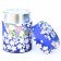 Boîtes à Thé Japon Papier Washi - Les exigeantes Sakura Bleu Foncé 40g