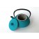 Théière en fonte Japonaise Iwachu - Senbiki Turquoise